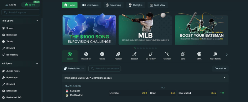 Duelbits-sports